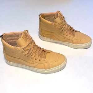 Vans Womens Hi Too Leather Shoe
